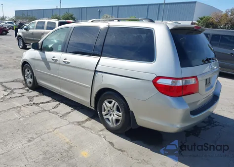 2005 Honda Odyssey Ex-L z USA, uszkodzony, nr VIN 5FNRL38755B095617